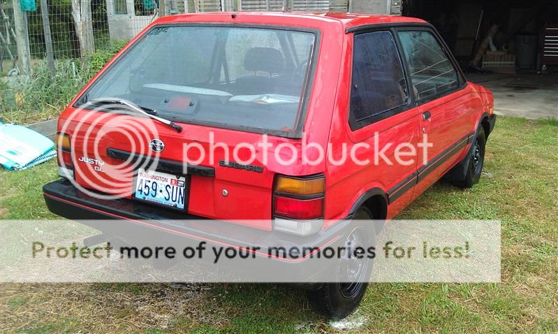 Subaru justy 1988